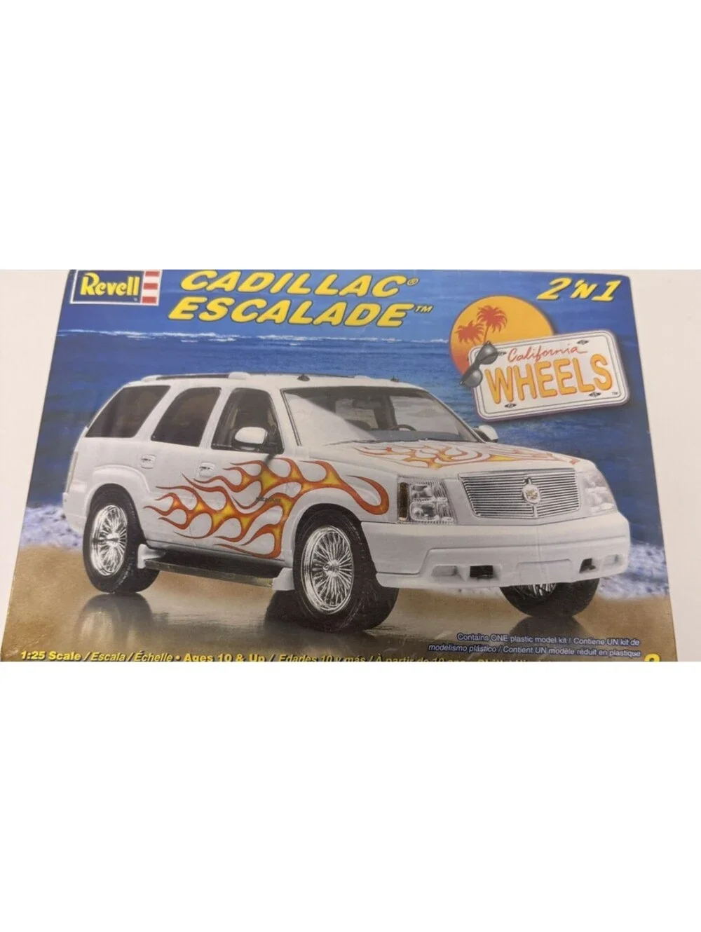 Revell Cadillac Escalade California Wheels 2’n1 1/25 Model Kit Sealed